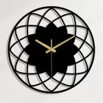 Modern Artistic Metal Wall Clock